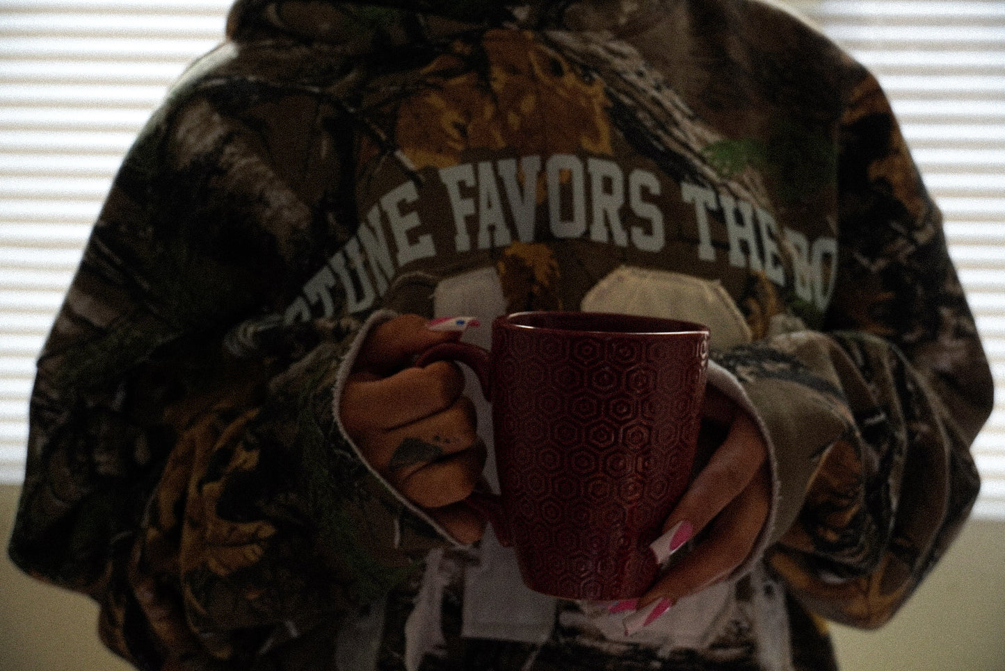 Oversized Death Before Dishonor Pullover