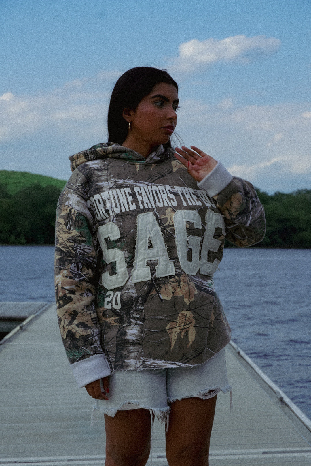 Oversized Death Before Dishonor Pullover